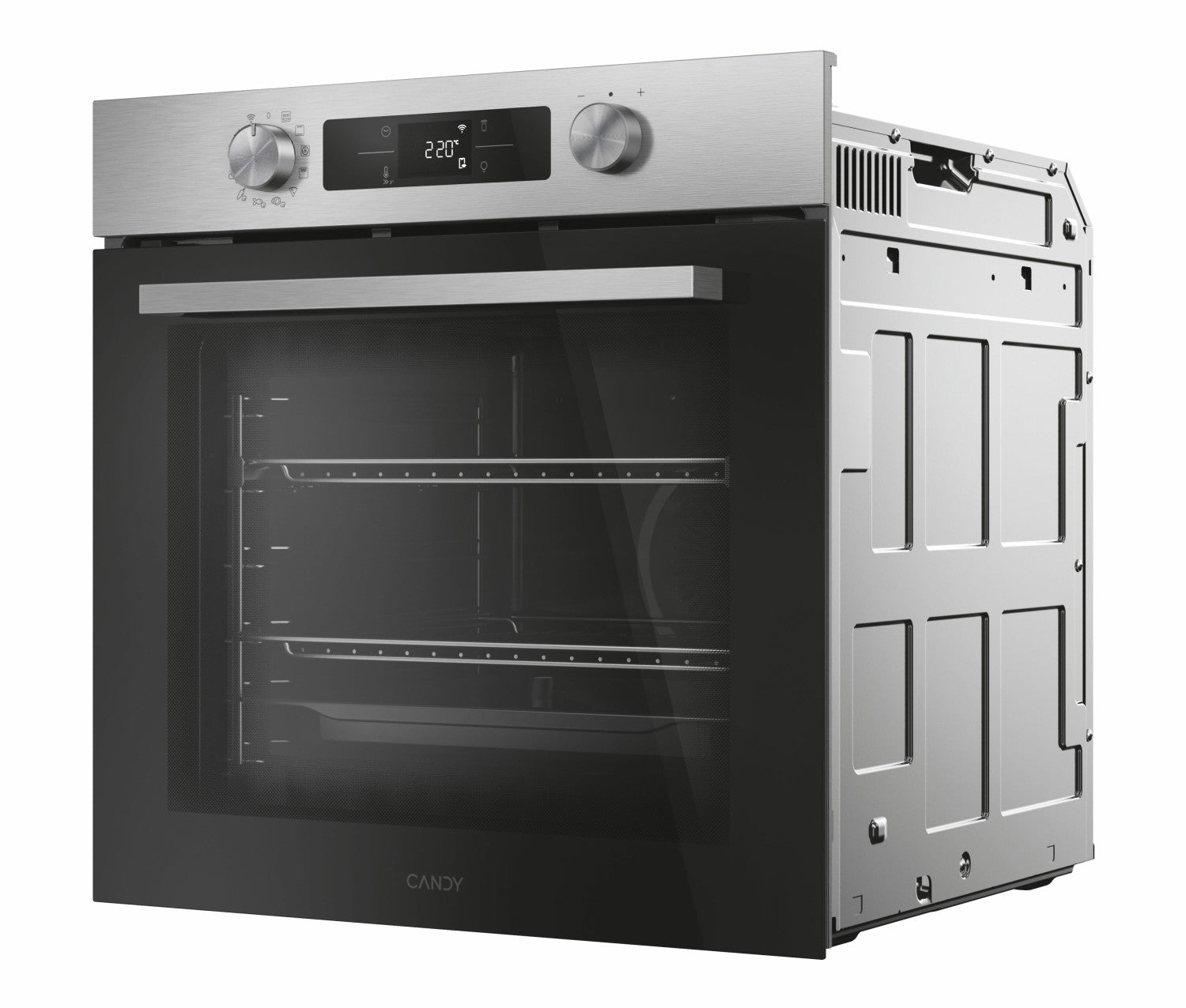 Candy CA6 N5B3EYTX Forno 78 L A Nero Acciaio Inossidabile