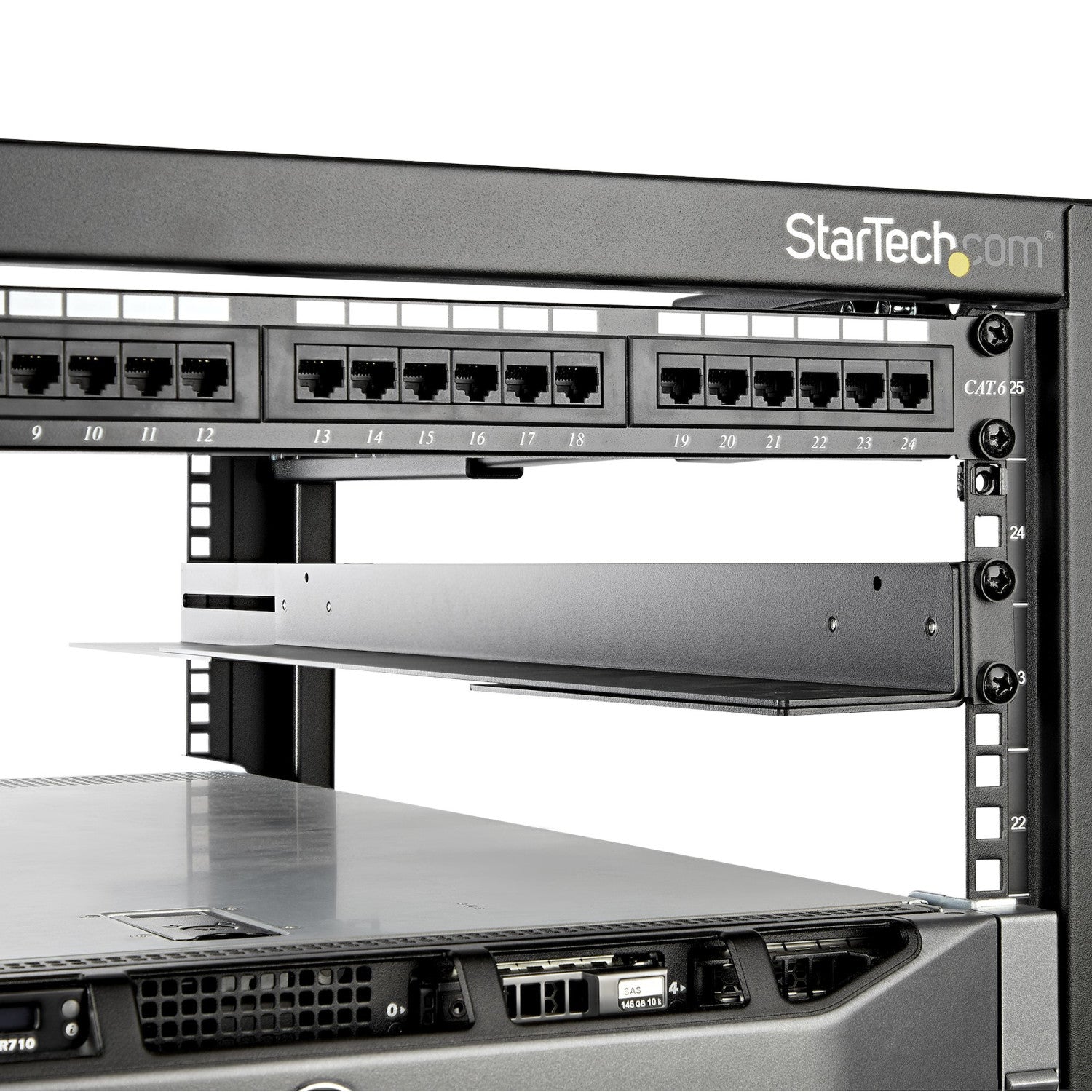 StarTech.com UNIRAILS1UB porta accessori Guida per scaffale