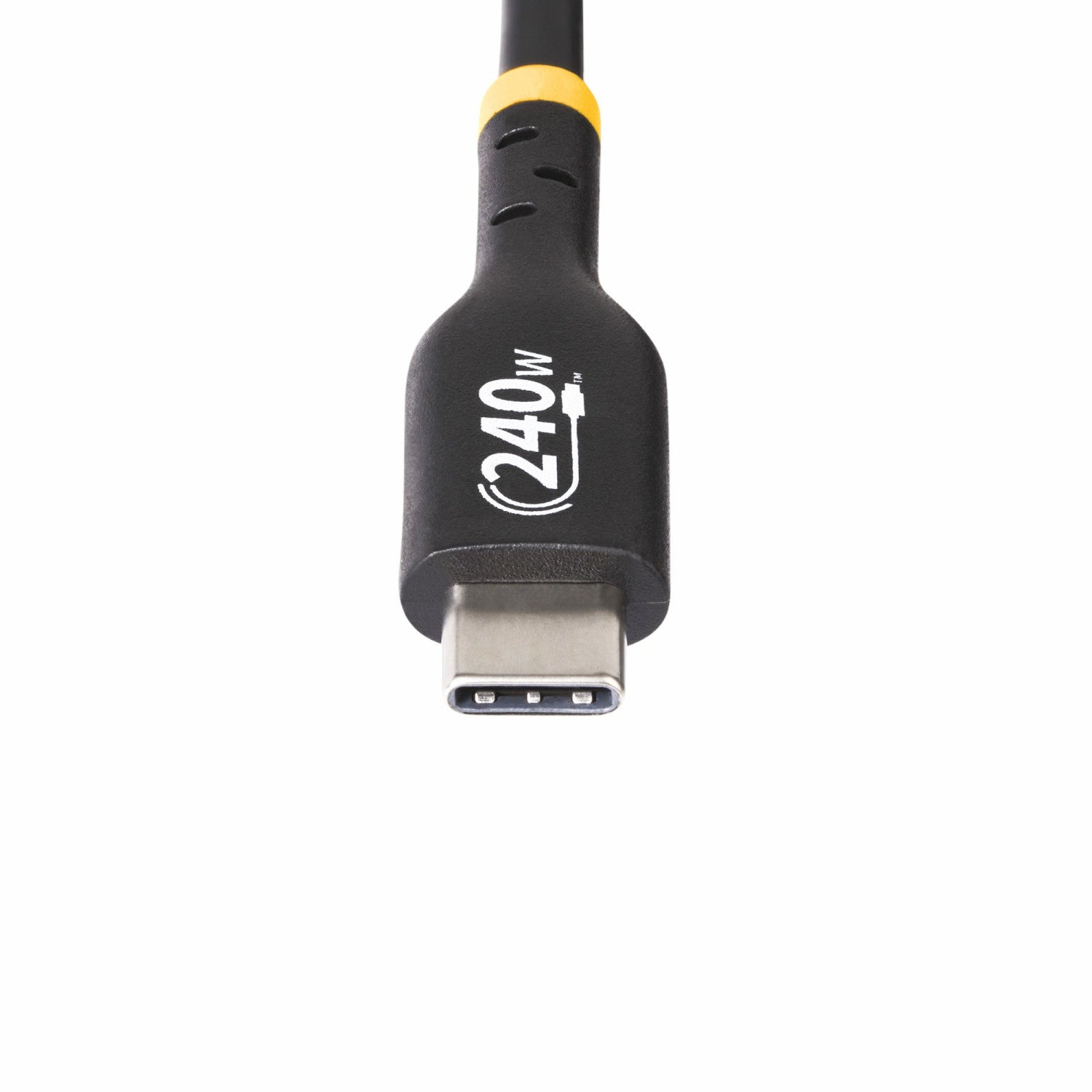 StarTech.com Cavo di Ricarica USB-C da 2m, cavo USB-C certificato USB-IF, 240W PD EPR, cavo trasferimento dati USB 2.0 Tipo-C per laptop, rivestimento in TPE, M/M