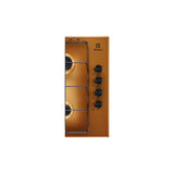 Electrolux KGS6404T piano cottura Marrone Da incasso 59.5 cm Gas 4 Fornelli
