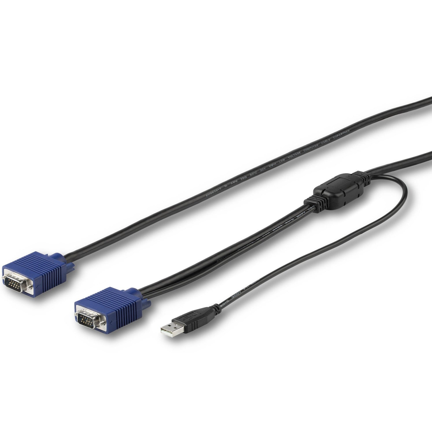 StarTech.com Cavo KVM USB da 4,6m per Console Montabile ad Armadio Rack