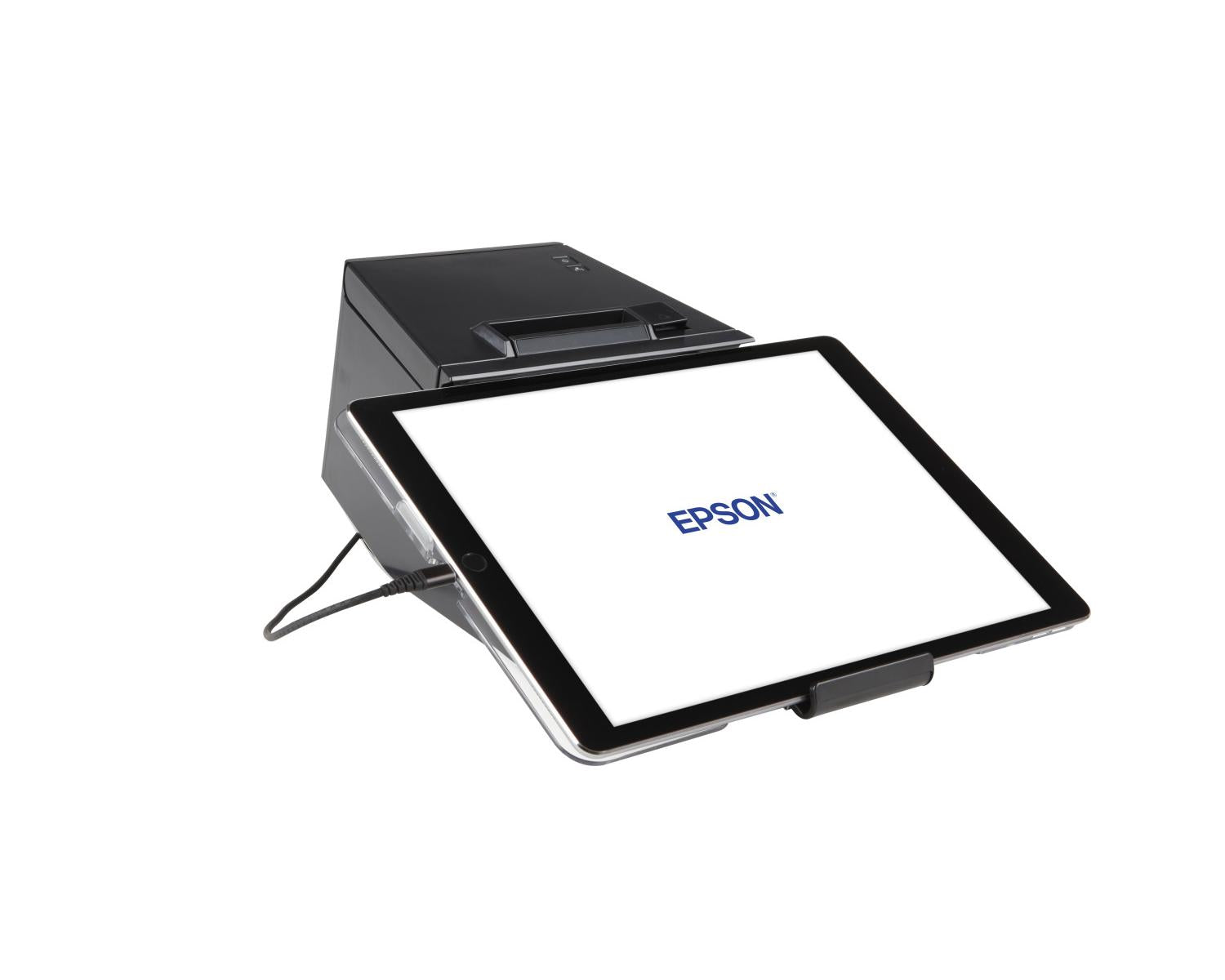 Epson TM m30II SL 512 Epson Stampante di ricevute con supporto per tablet USB Ethernet BT NES Lightning Nero