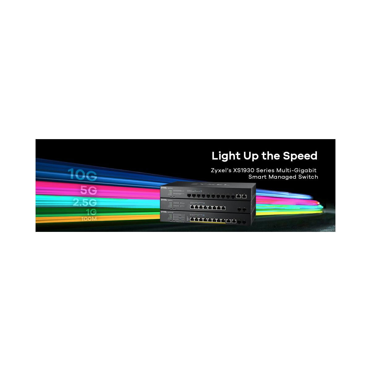 Zyxel XS1930-10-ZZ0101F switch di rete Gestito L3 10G Ethernet (100/1000/10000) Nero