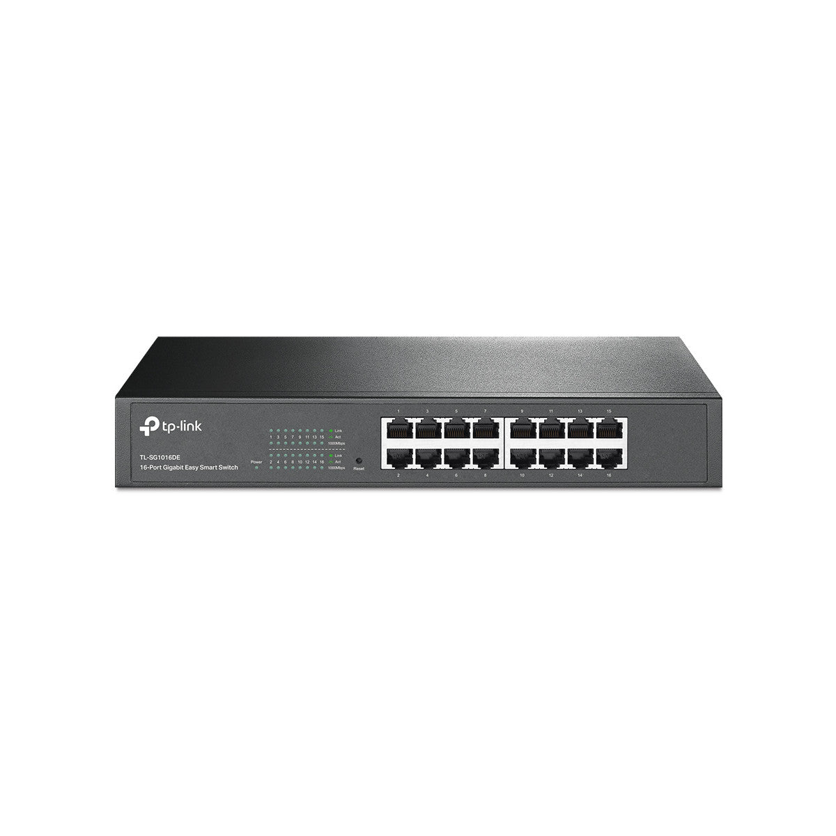 TP-Link TL-SG1016DE switch di rete Gestito L2 Gigabit Ethernet (10/100/1000) Nero