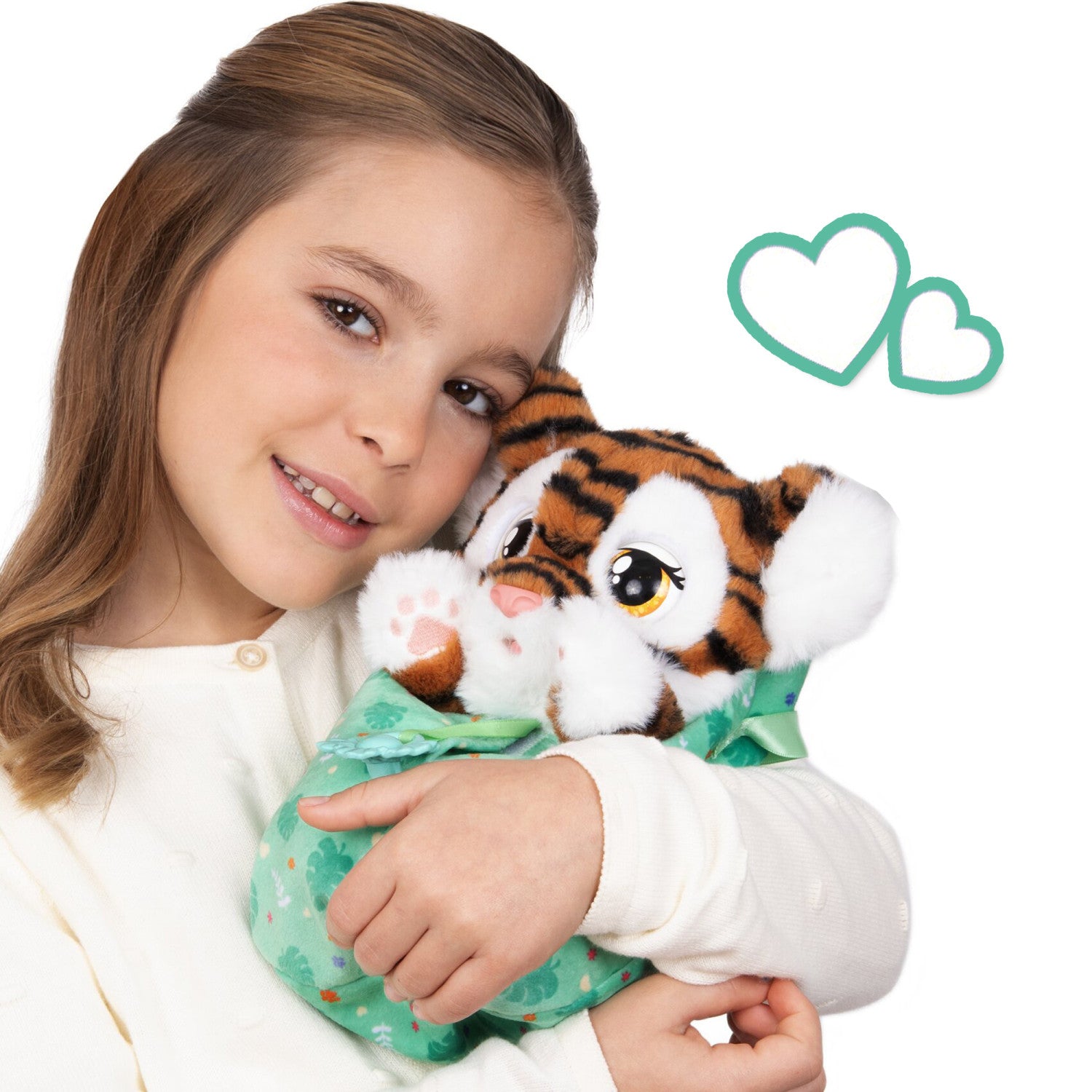 Peluche Imc Toys 927650 BABY PAWS Tigre sonoro con bag