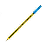 Staedtler Noris Stick 434 M - Penne A Sfera Blu, Punta 1 mm, Fusto Esagonale, Confezione Da 20 Pezzi