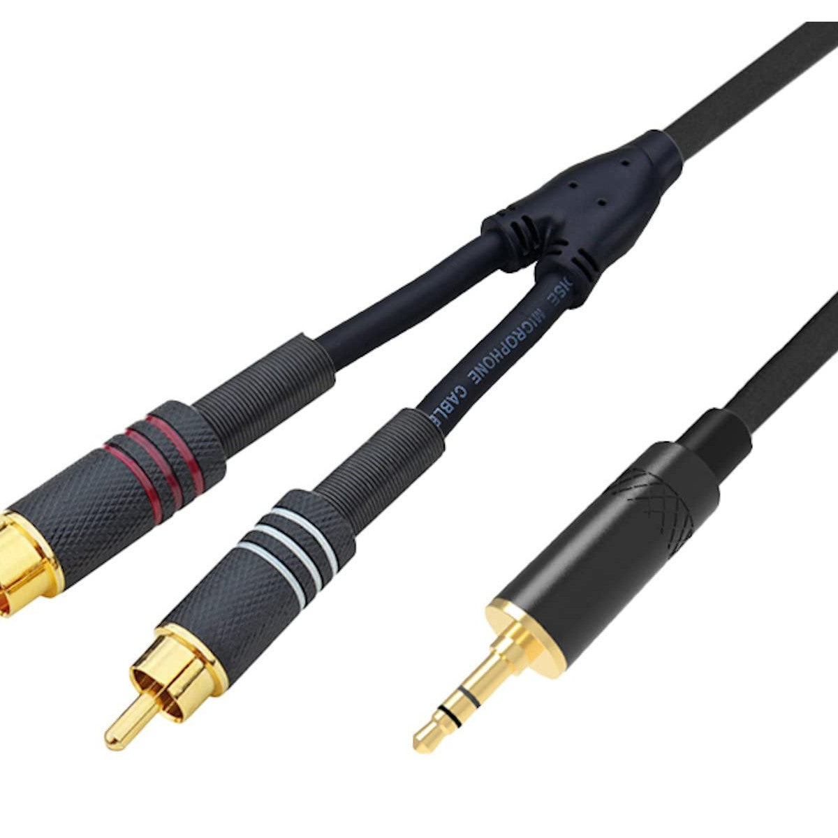 Karma Rdm C53 Cavo Audio Stereo 3,5 Mm A 2 Rca Maschio 3 Mt