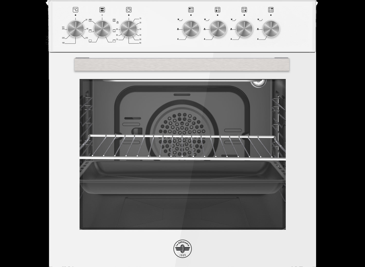 Bertazzoni La Germania SE664EB/24 Cucina Elettrico Gas Bianco