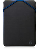 HP Reversible Protective 15.6-inch Blue Laptop Sleeve 39,6 cm (15.6") Custodia a tasca Nero, Blu