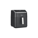 Midea MAD70000ADK friggitrice Singolo 7 L Indipendente 1800 W Friggitrice ad aria calda Nero