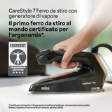 Braun IS7286 BK CareStyle 7 Pro stazione stiratura a vapore ferro da stiro a vapore Nero