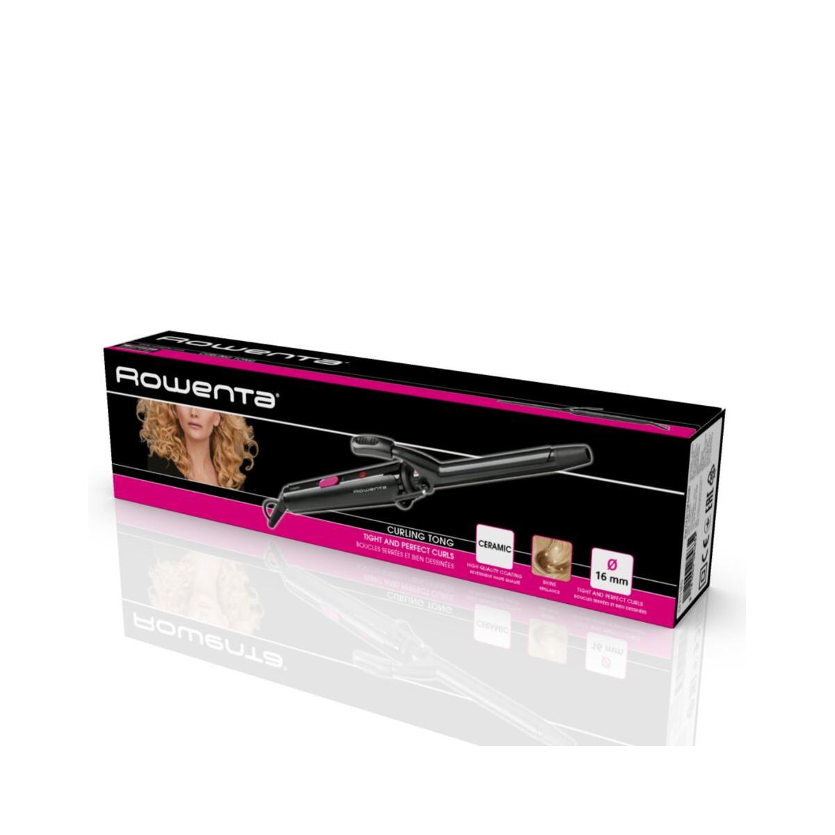Rowenta Curler 2 CF2119 Arricciacapelli Ferro per ricci Caldo 25 W 1,8 m Nero