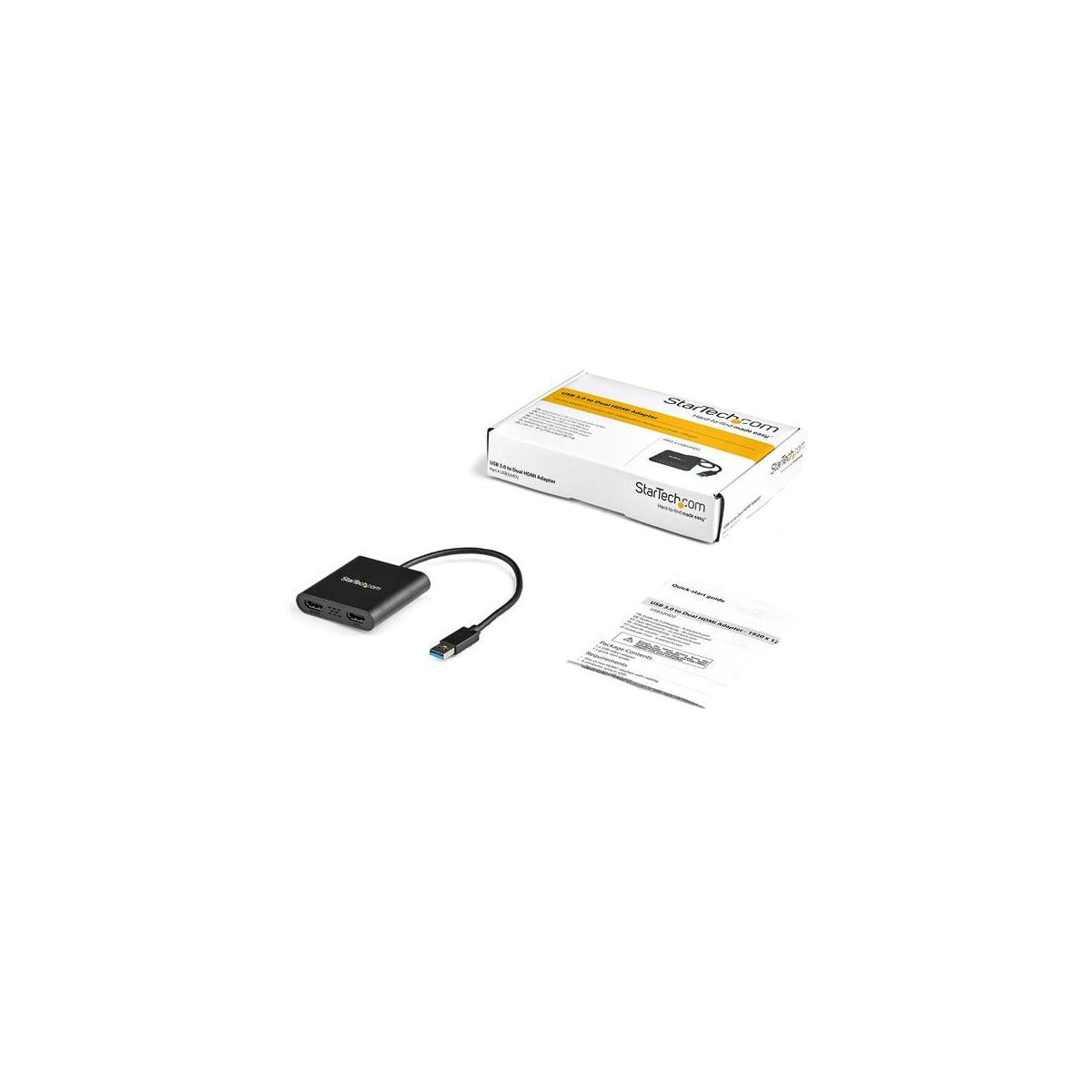 StarTech.com Adattatore USB a dual HDMI - 4K