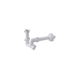 Idro Bric Sifone Bazooka S0310B 1"1/4 Scarico Orientabile 32mm Bianco