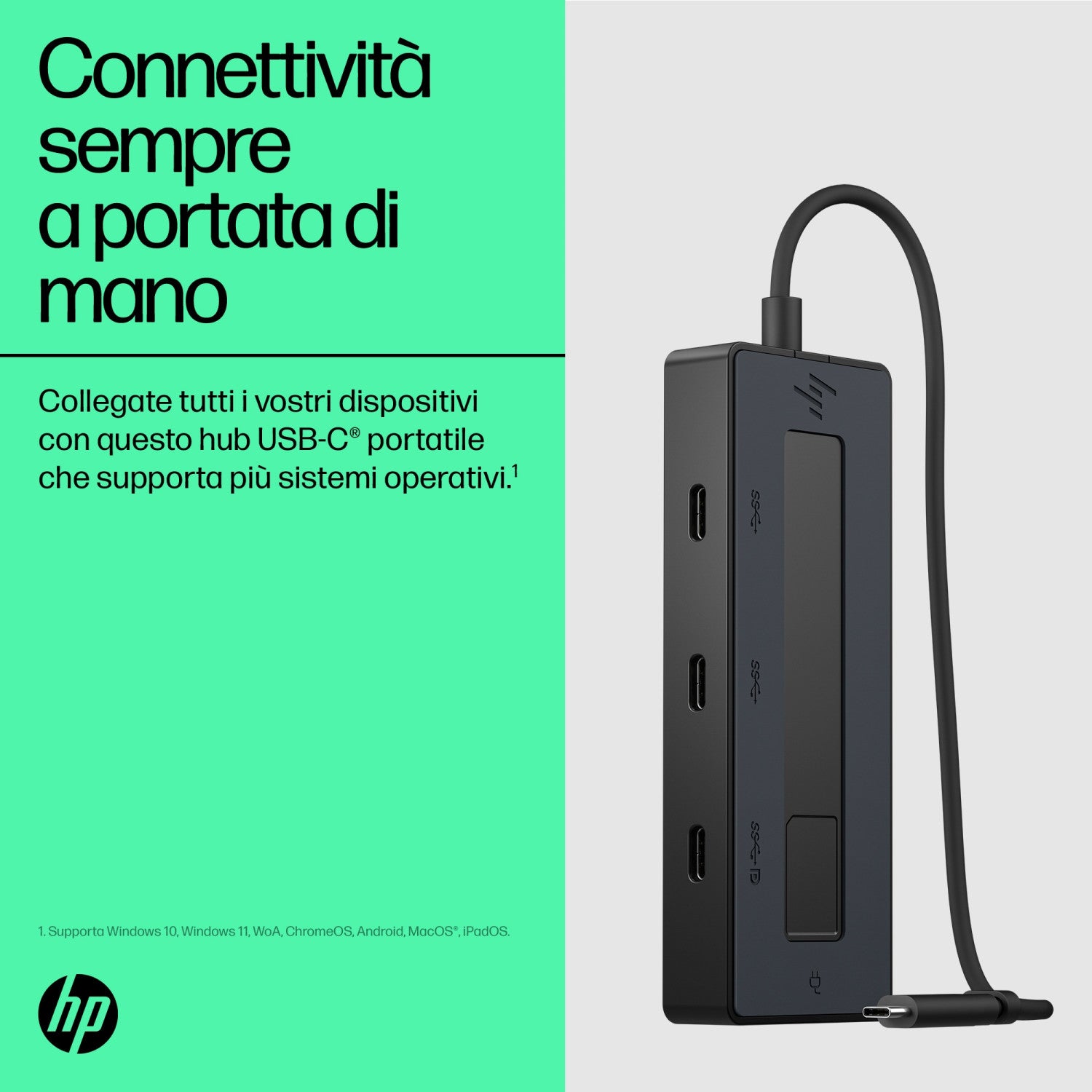 HP 4K USB-C Multiport Hub