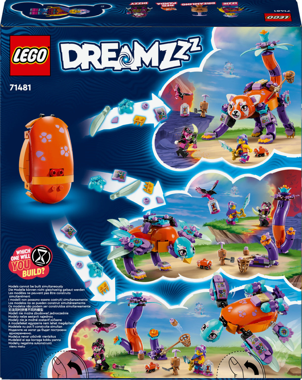 LEGO DREAMZzz Gli Animali da Sogno di Izzie 71481 Set Costruzioni 8 Anni 328 Pezzi