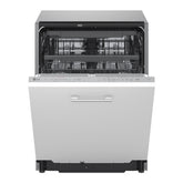 LG QuadWash DB375TXSW Lavastoviglie a scomparsa totale Classe A 14 coperti Vapore Wi-Fi