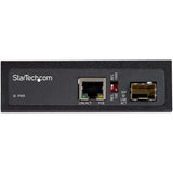 StarTech.com IMC1GSFP60W convertitore multimediale di rete 1000 Mbit/s Modalità multipla, Modalità singola Nero