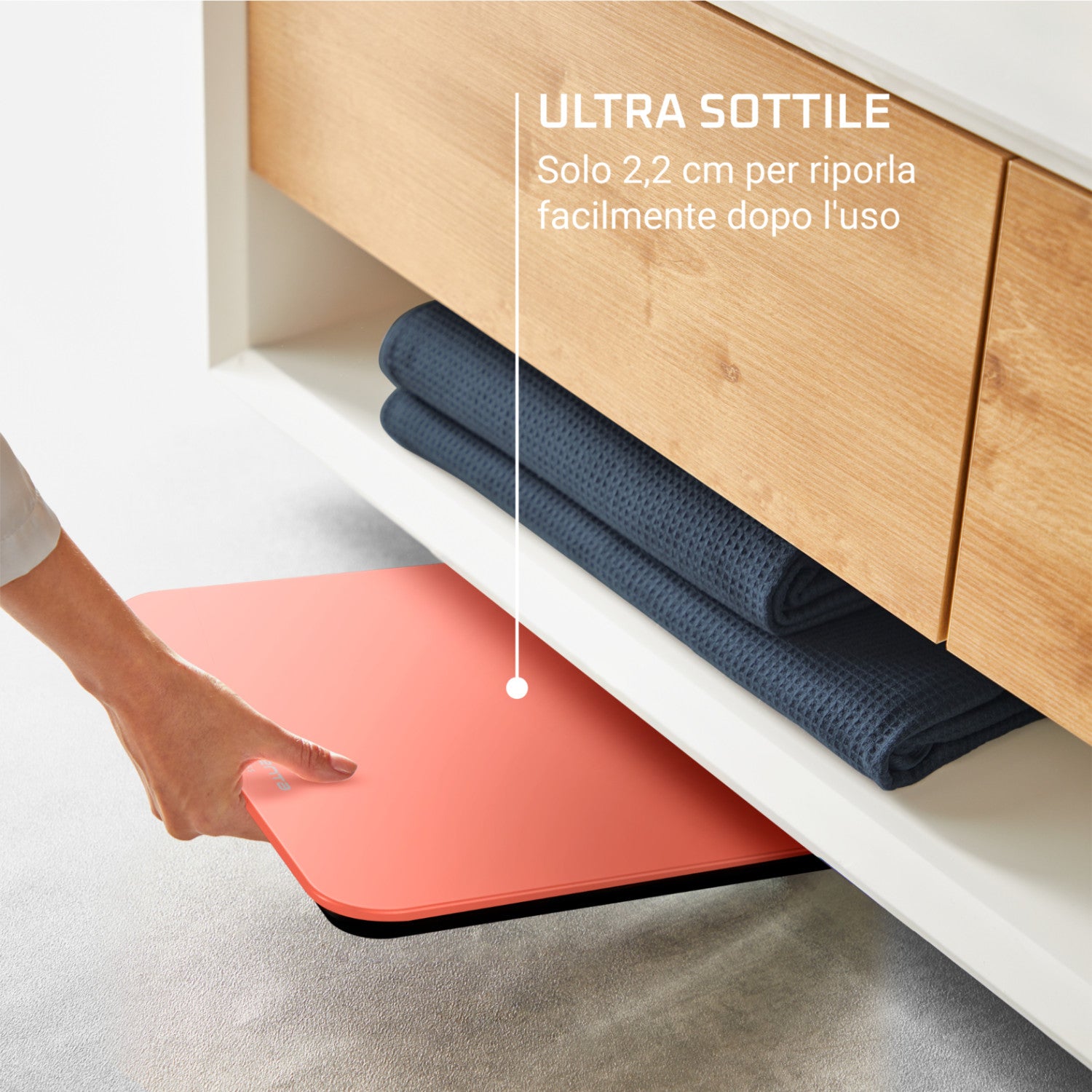 Rowenta Premiss 2.0, Bilancia da Bagno, Display LCD Facile da Leggere, Scenario, BS1803