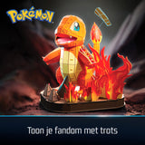 4D Build , Pokémon Charmander, Kit di Modellismo 3D, Puzzle per Adulti, 241 pezzi, dai 12 Anni in su