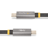 StarTech.com Cavo USB4 da 1 m, Cavo USB Type-C Certificato USB-IF, 40 Gbps, cavo di ricarica e trasferimento dati USB-C, 100W Power Delivery, 8K 60Hz, compatibile con Thunderbolt 4/3/USB 3.2