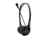 Equip Chat Headset Auricolare Cablato A Padiglione Musica e Chiamate Nero
