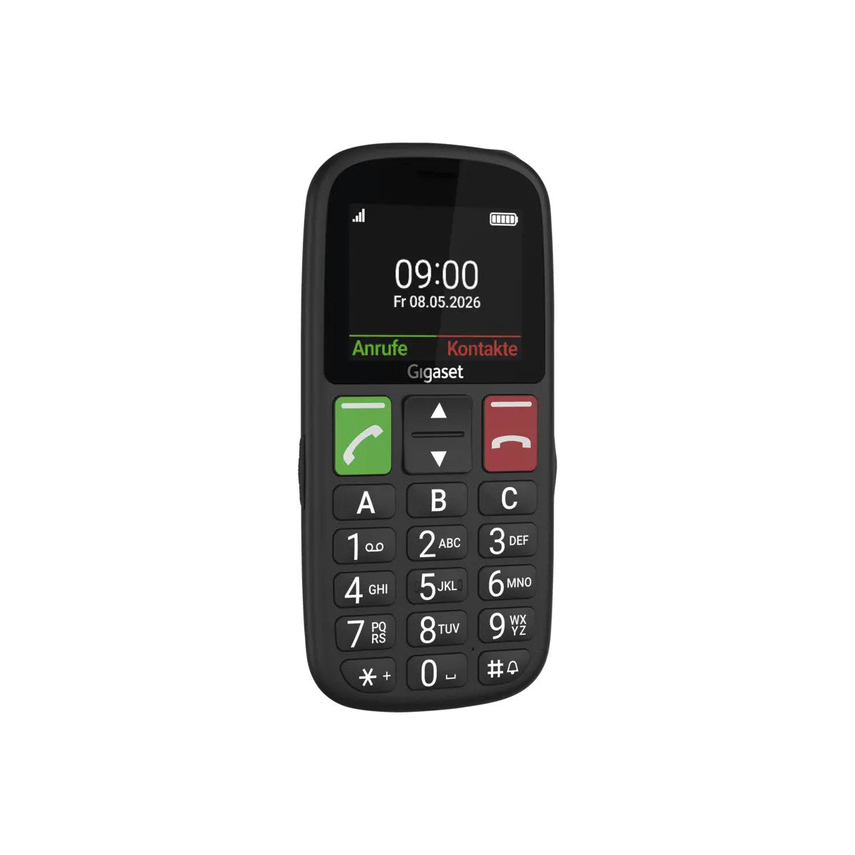 Gigaset GL30 5,59 cm (2.2") 106 g Nero Telefono per anziani