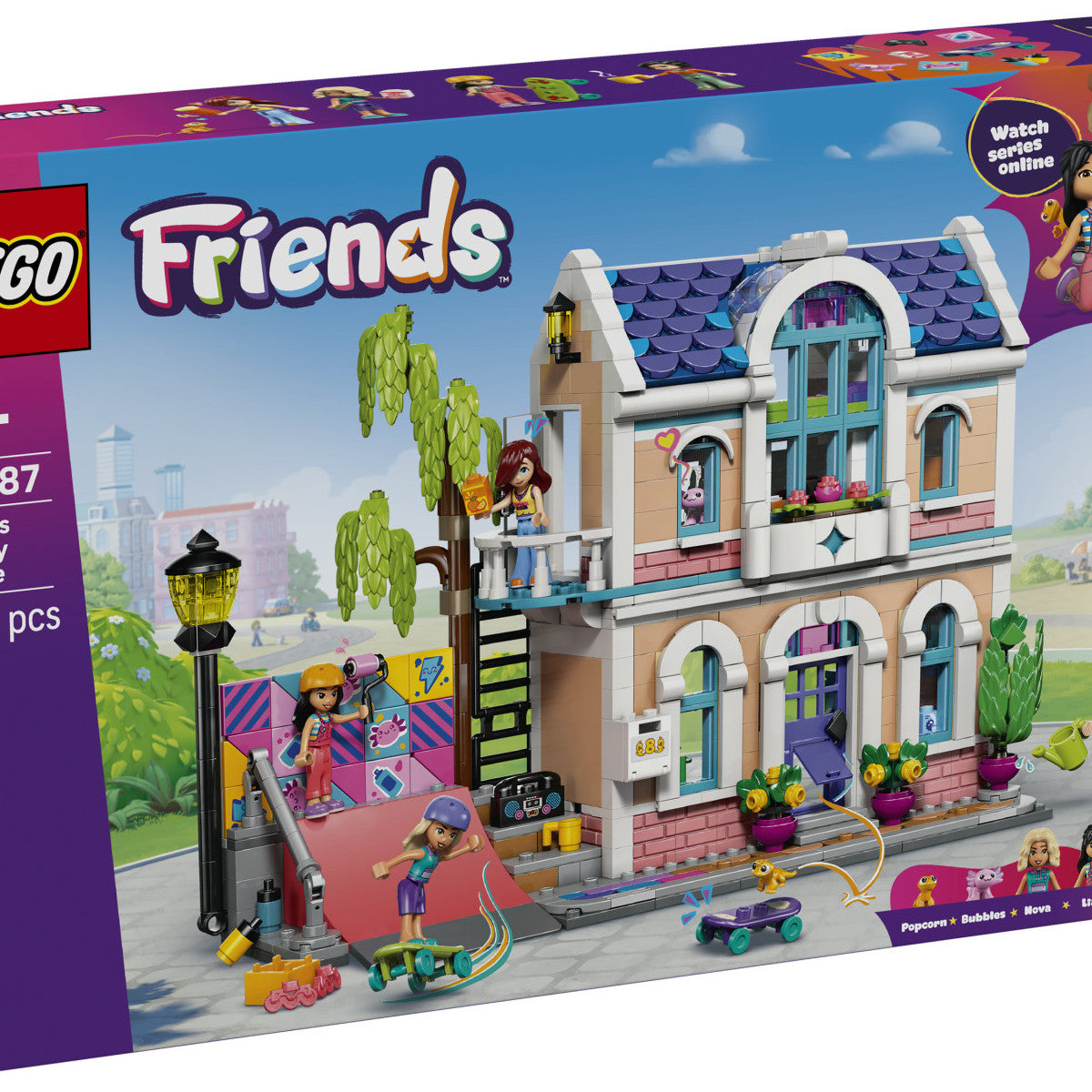 LEGO Friends Casa della Famiglia di Liann 42687 Set da Costruzione 946 Pezzi per Bambini dai 7 Anni
