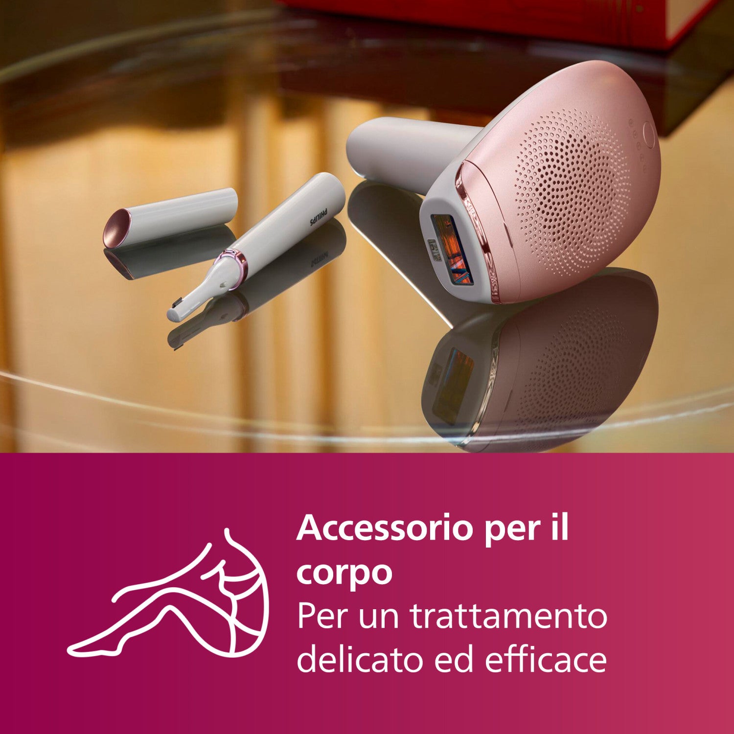 Philips Lumea Advanced Epilatore a Luce Pulsata Lumea bianco BRI920/00 Venduto come Grado A 8720689016780