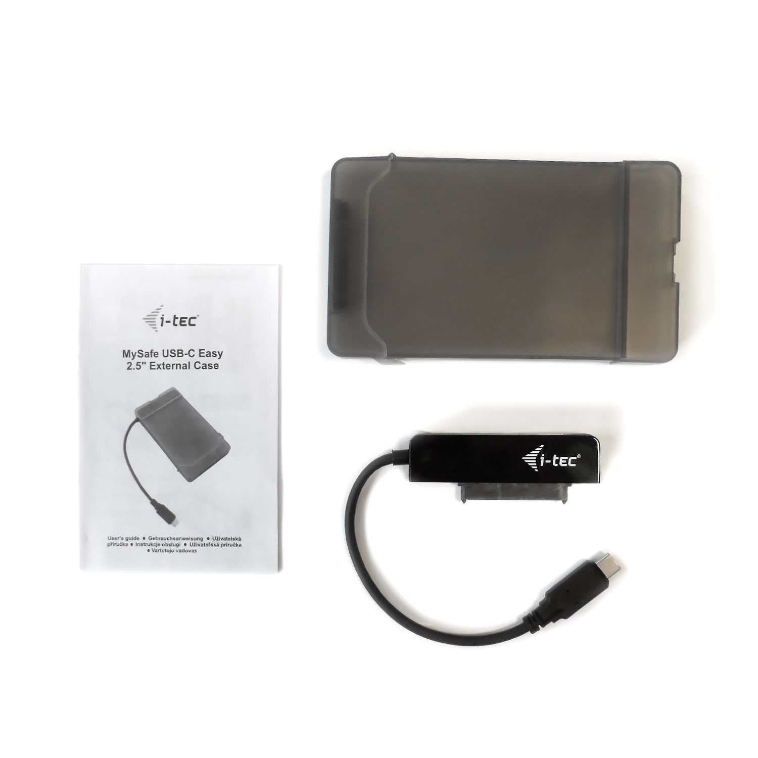 i-tec C31MYSAFEU313 contenitore di unità di archiviazione Box esterno HDD/SSD Nero 2.5"