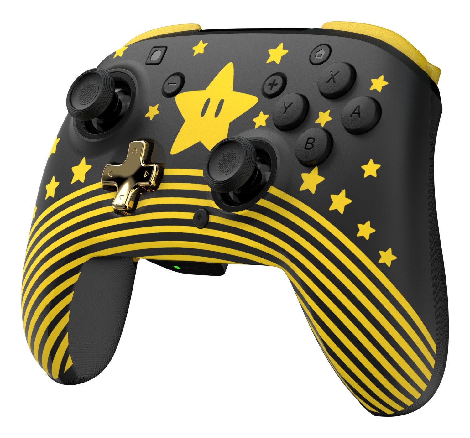 Turtle Beach Rematch Nero, Oro, Giallo Bluetooth Gamepad Nintendo Switch, Nintendo Switch 2, Nintendo Switch Lite, Nintendo Switch OLED