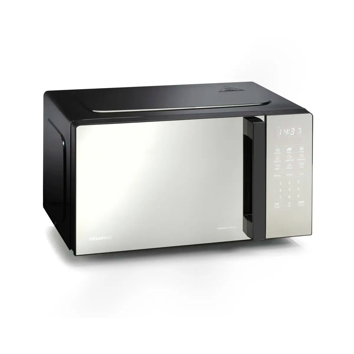 Hisense 742039 forno a microonde Argento Microonde con grill Superficie piana 20 L 700 W Venduto come Grado A 3838782679902