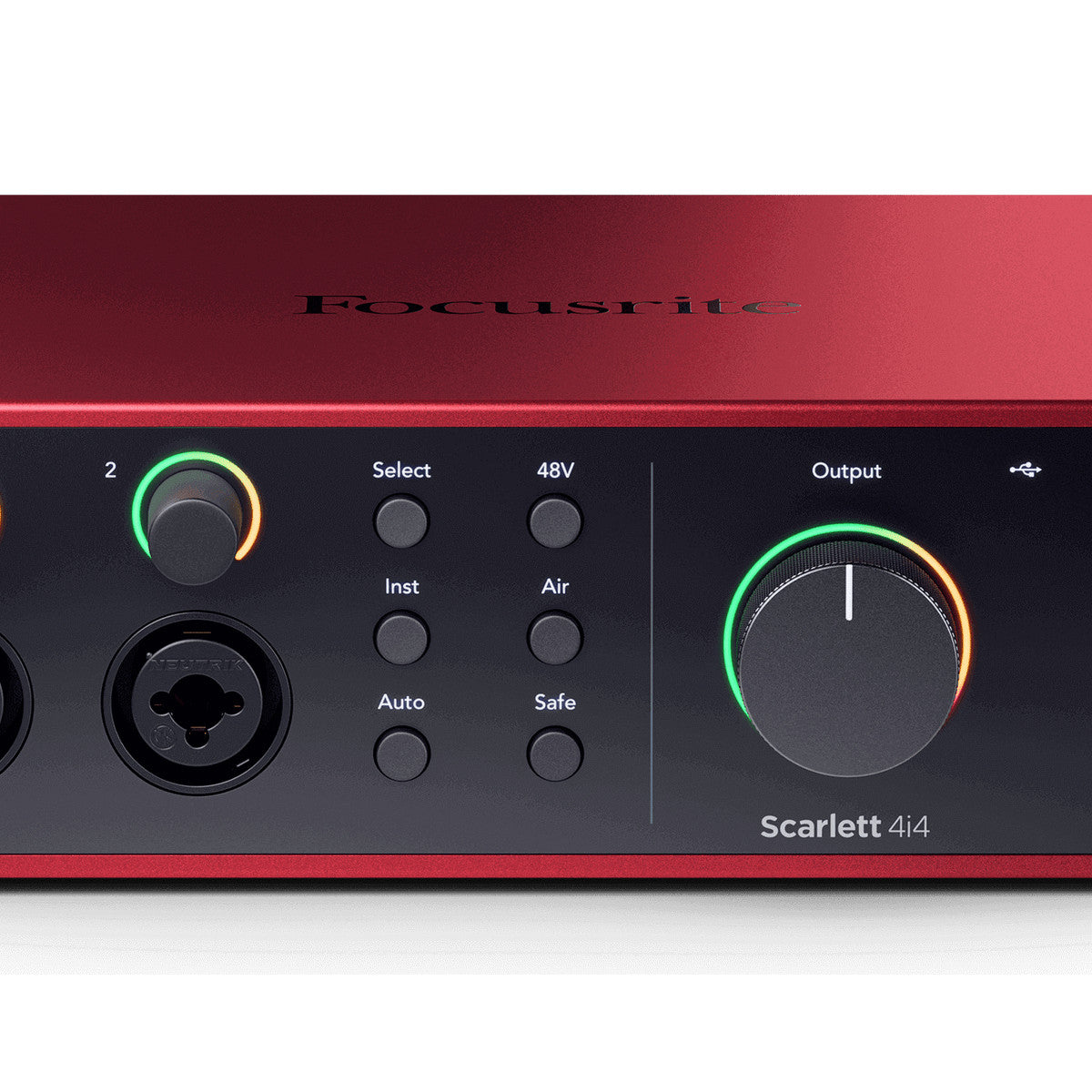 Focusrite Scarlett 4i4 Interfaccia audio Red e Black