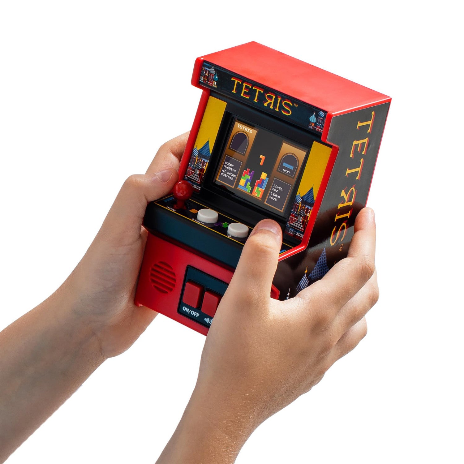 Arcade Classics Mini Tetris Arcade Game Machine Retro Con Schermo TFT A Colori
