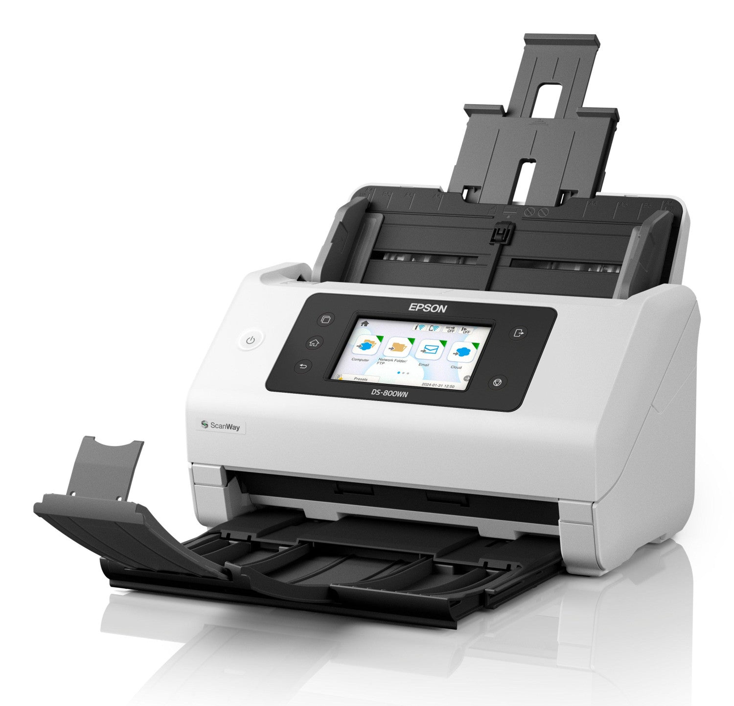 Epson WorkForce DS-800WN Scanner a foglio 600 x 600 DPI A4 Bianco
