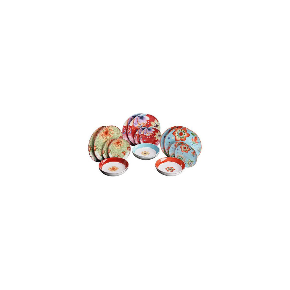 Servizio Piatti Amicasa Art.38 Flowers
