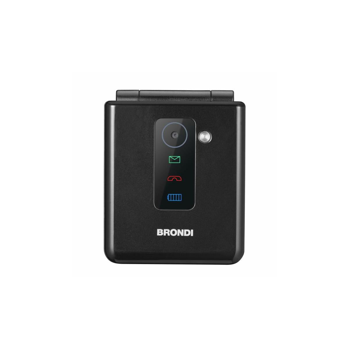 Brondi Flipper smartphone Nero Telefono cellulare basico