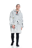 Kanguru Kangurone Snoopy Coperta con maniche