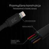 Green Cell KABGC02 cavo Lightning 0,25 m Nero