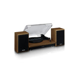 Lenco LS 100WD piatto audio Giradischi con trasmissione a cinghia Nero. Quercia Automatico