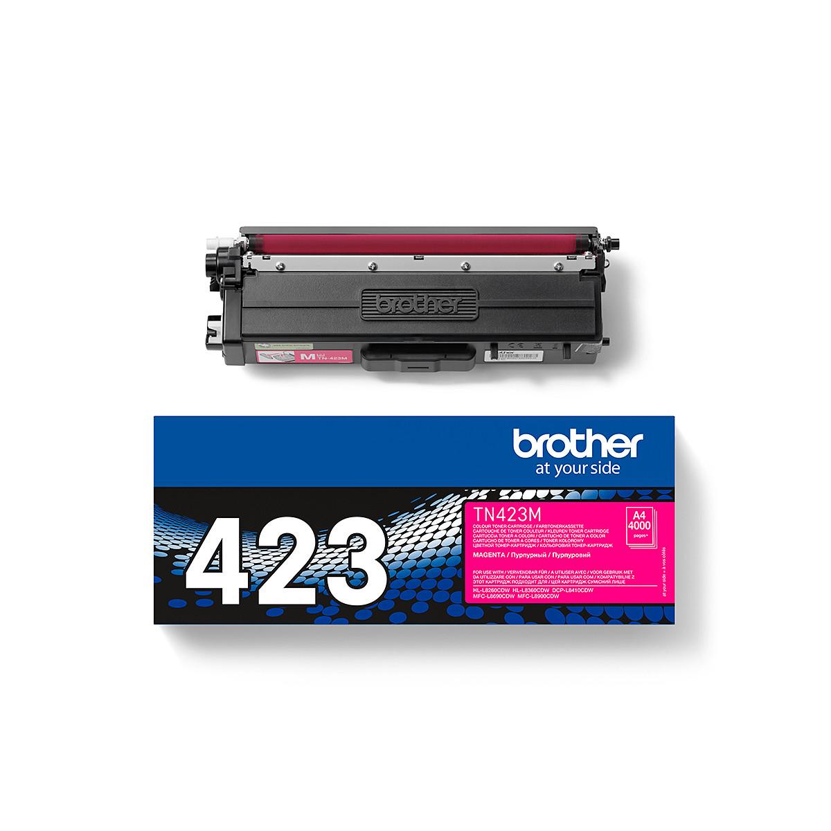 Brother TN-423M cartuccia toner 1 pz Originale Magenta