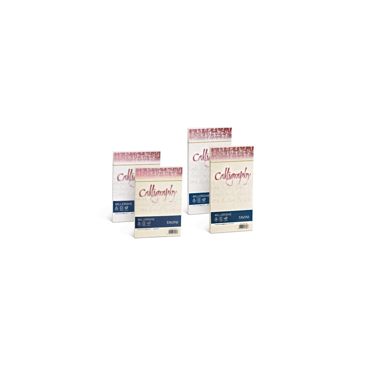 Favini Millerighe Calligraphy carta inkjet A4 (210x297 mm) 50 fogli Avorio