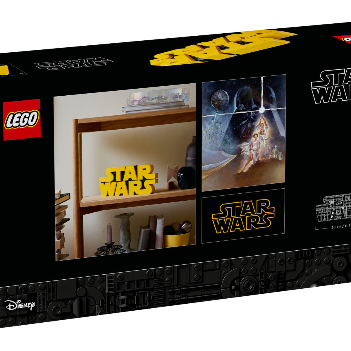 LEGO Star Wars Logo in Mattoncini 75407 Set Costruzione 700 Pezzi Adulti