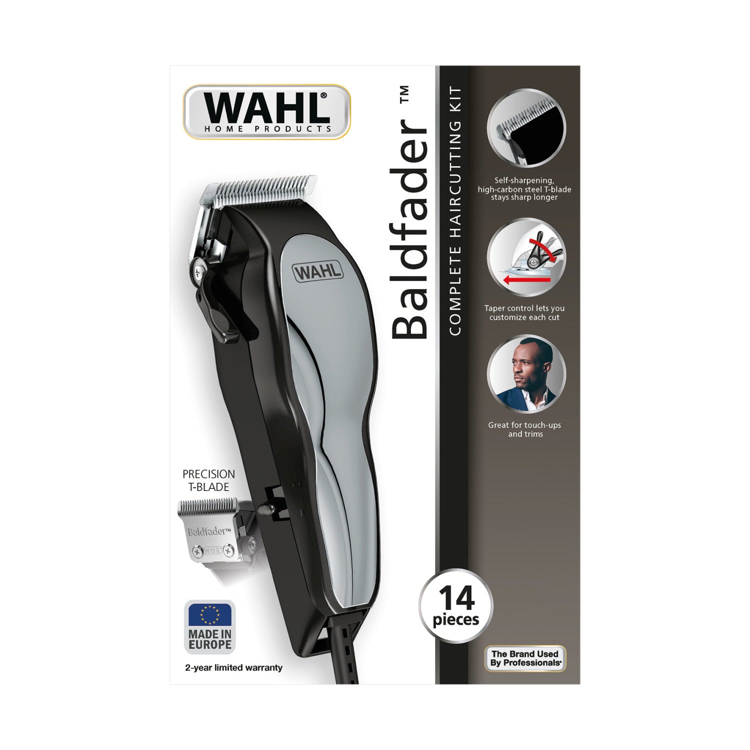 Wahl 20107.0460 Baldfader Nero