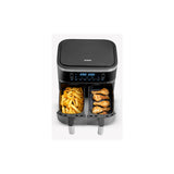 Severin FR 2463 Friggitrice ad aria calda Doppia 8 L Indipendente 2600 W Nero