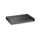 Zyxel GS1920-48HPV2 Gestito Gigabit Ethernet (10/100/1000) Supporto Power over Ethernet (PoE) Nero