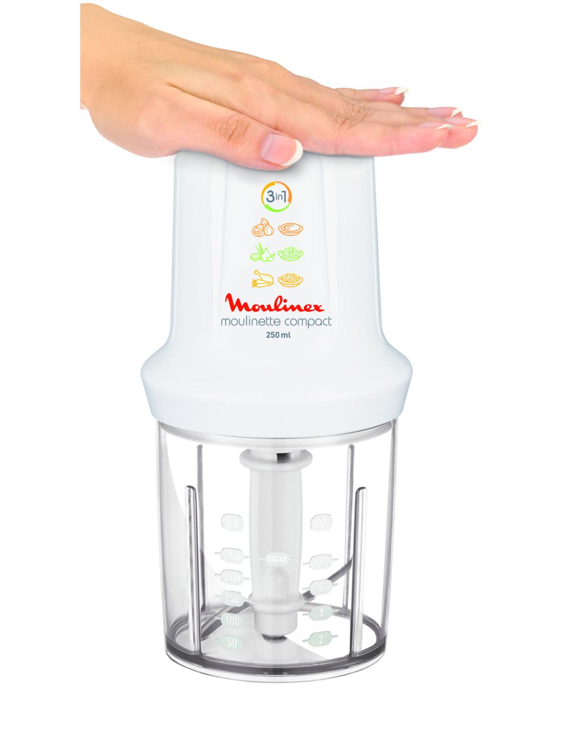 Tritatutto Moulinex DJ3001 Moulinette Compact 270 W Bianco