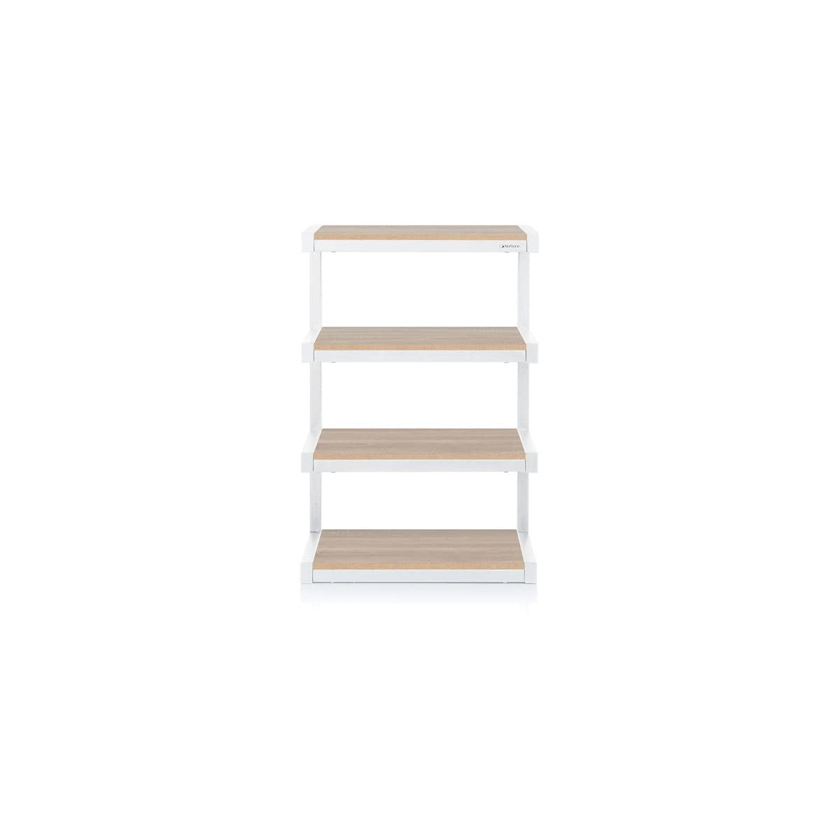 Norstone Esse Hi-Fi Mobile Rack 4 Ripiani Bianco/Rovere 570x880x400 mm