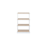 Norstone Esse Hi-Fi Mobile Rack 4 Ripiani Bianco/Rovere 570x880x400 mm