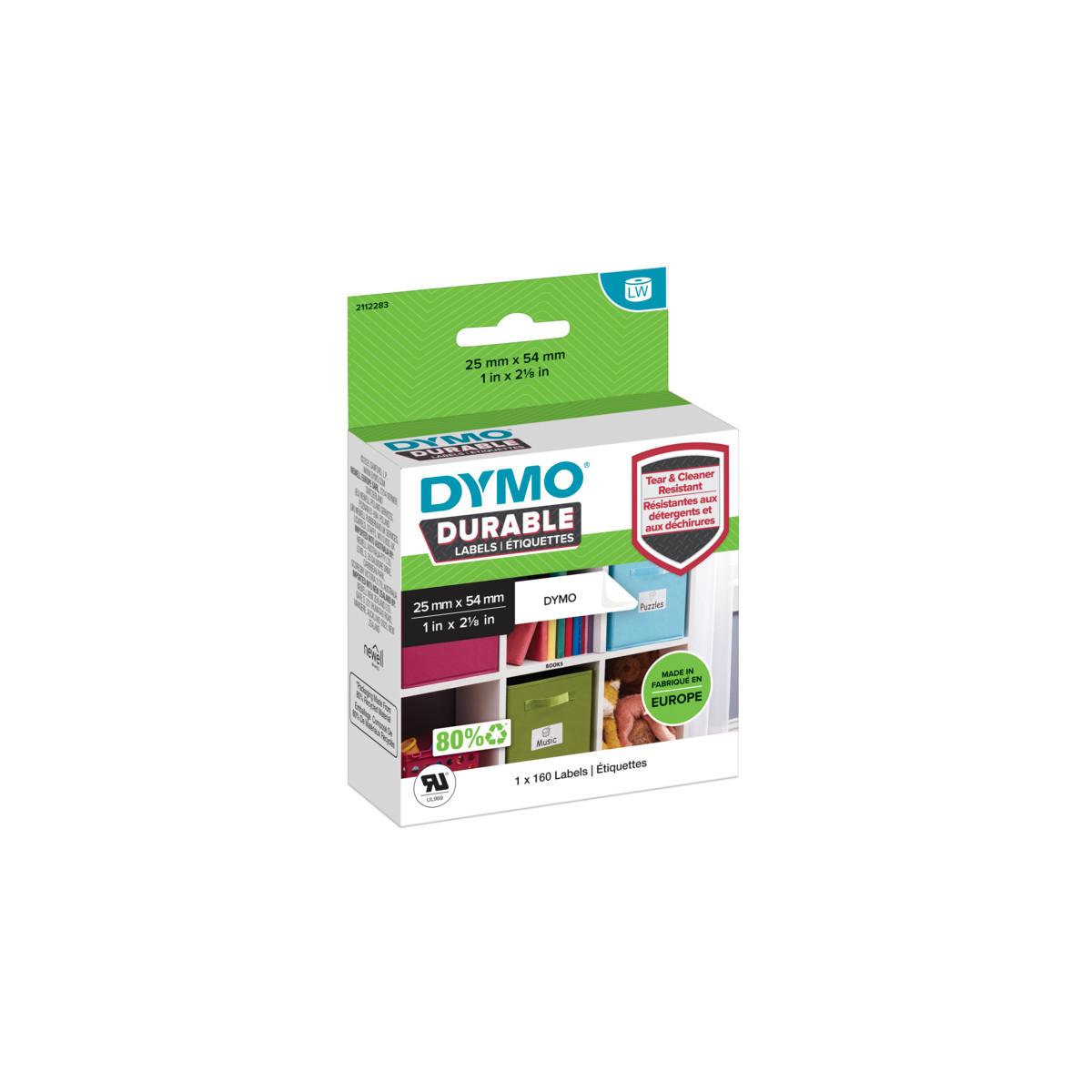 DYMO Durable Bianco Etichetta per stampante autoadesiva